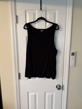 Maurices Black Scoop Tank Top